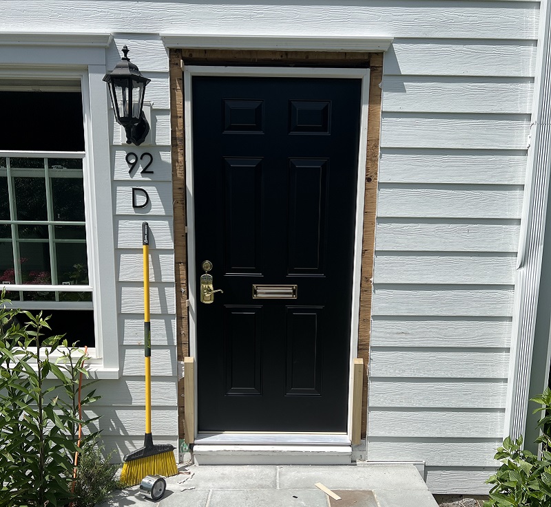 Install the new Entry door